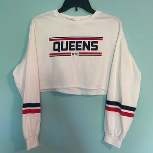 H&M Queens NYC cropped top